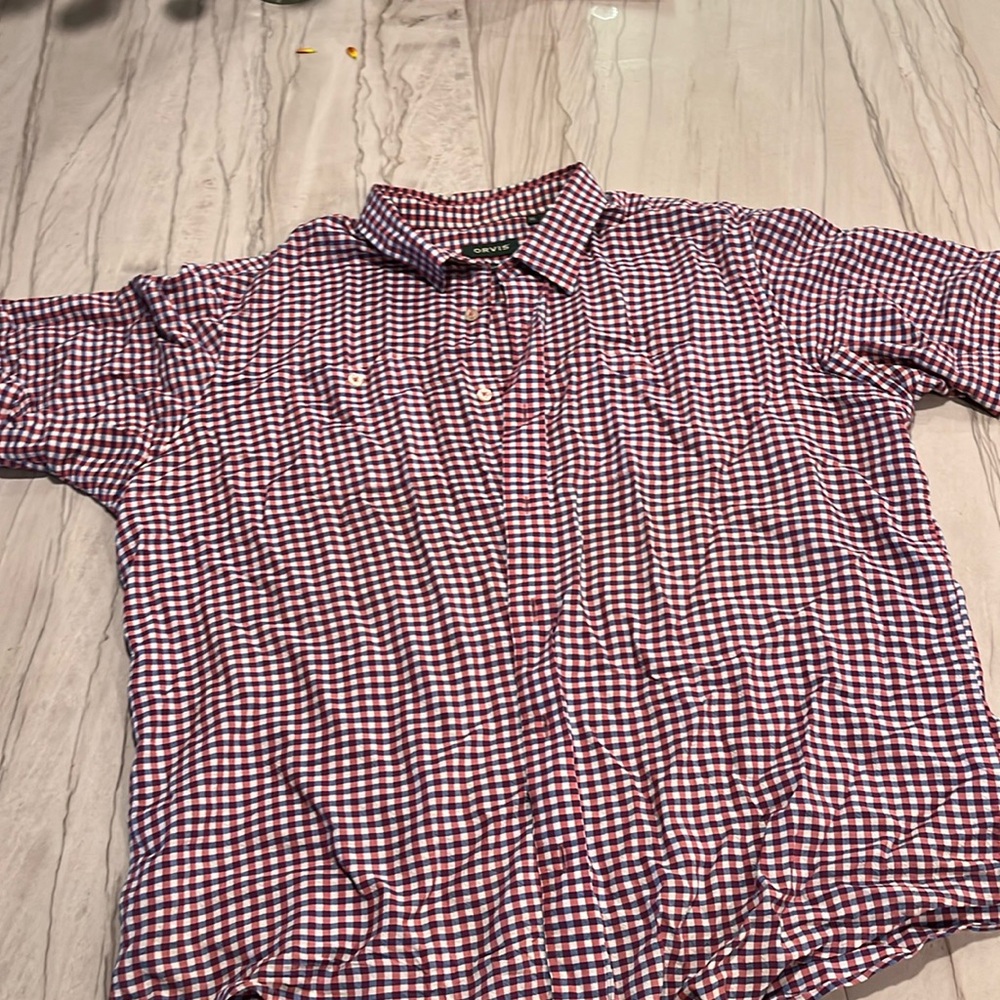 Orvis short sleeve cotton shirt